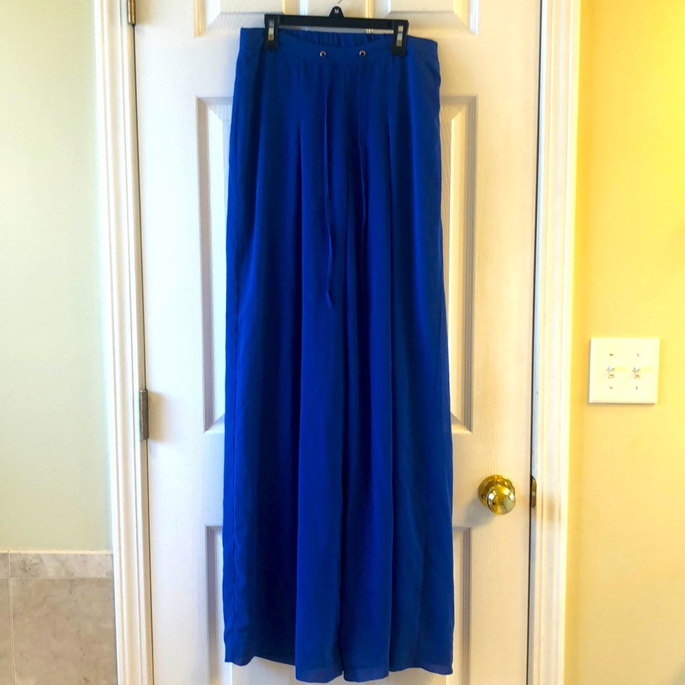 Bebe wide leg dress pants